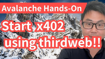 How to start x402 in Avalanche by using thirdweb!!  #avalanche #thirdweb