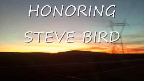 Jessie Begay-honoring steve bird.