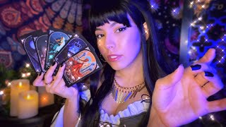 ASMR | Chaotic Tarot Card Reading 🔮✨ (+ some personal attention)