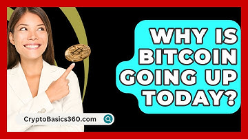 Why Is Bitcoin Going Up Today? - CryptoBasics360.com