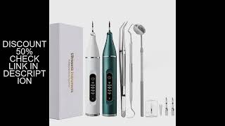 Ultrasonic Electric Tooth Cleaner Dental Scaler 5 Modes Calculus Remover Teeth Whitening Tartar Plaq