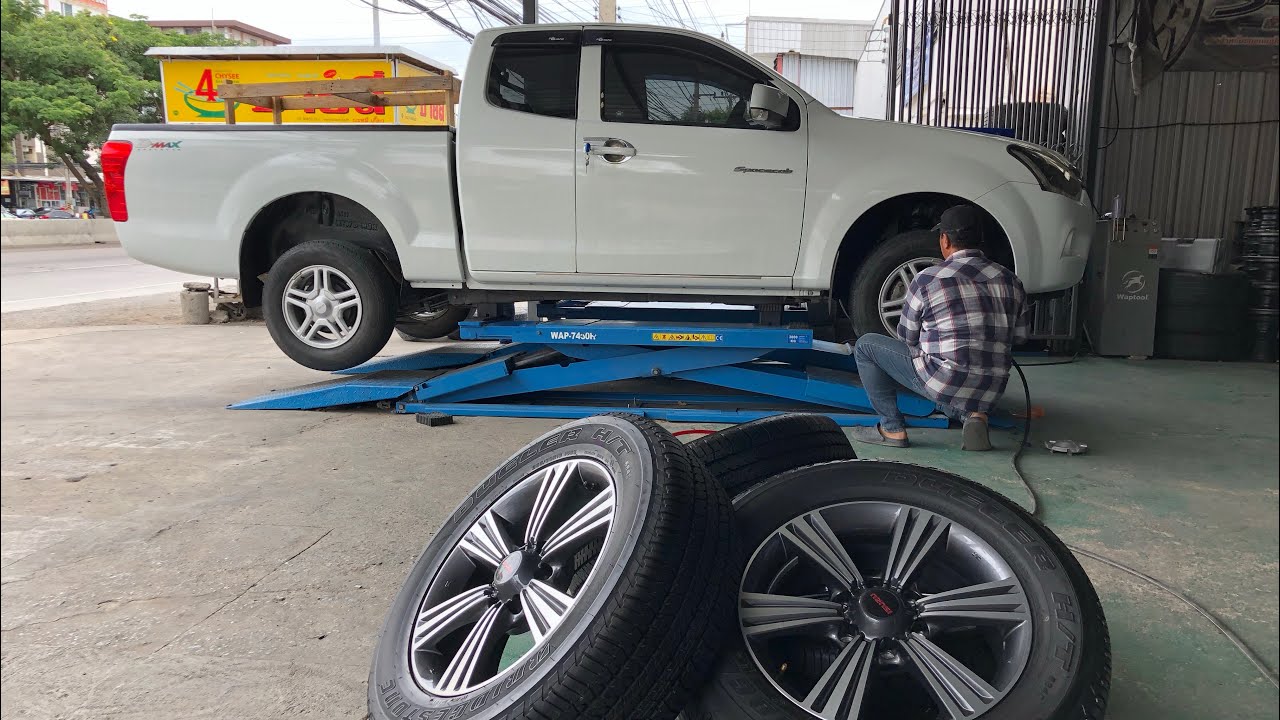 อีซูซุ ตัวเตี้ยขอบ16” ใส่X-ซีรี่ส์ตัวสูงขอบ18” แจ่ม😎 โทร.086-5059432 *ร้านหยุดทุกวันพุธ