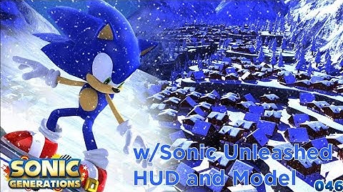 Sonic Generations PC | Shivery Mountainsides Mod Playthrough/Showcase (w/Unleashed Sonic and HUD)