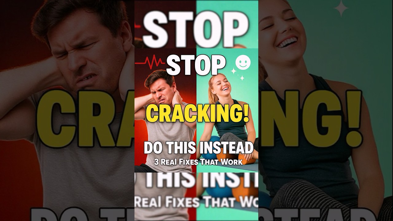 Addicted to crack..ing your joints? Do this instead!