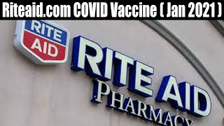 Riteaid.com COVID Vaccine ( Jan 2021) Important news regarding the covid 19 vaccine! Watch now!