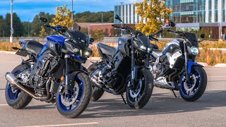 Yamaha MT-07 VS MT-09 VS MT-10 | ULTIMATE SHOOUTOUT