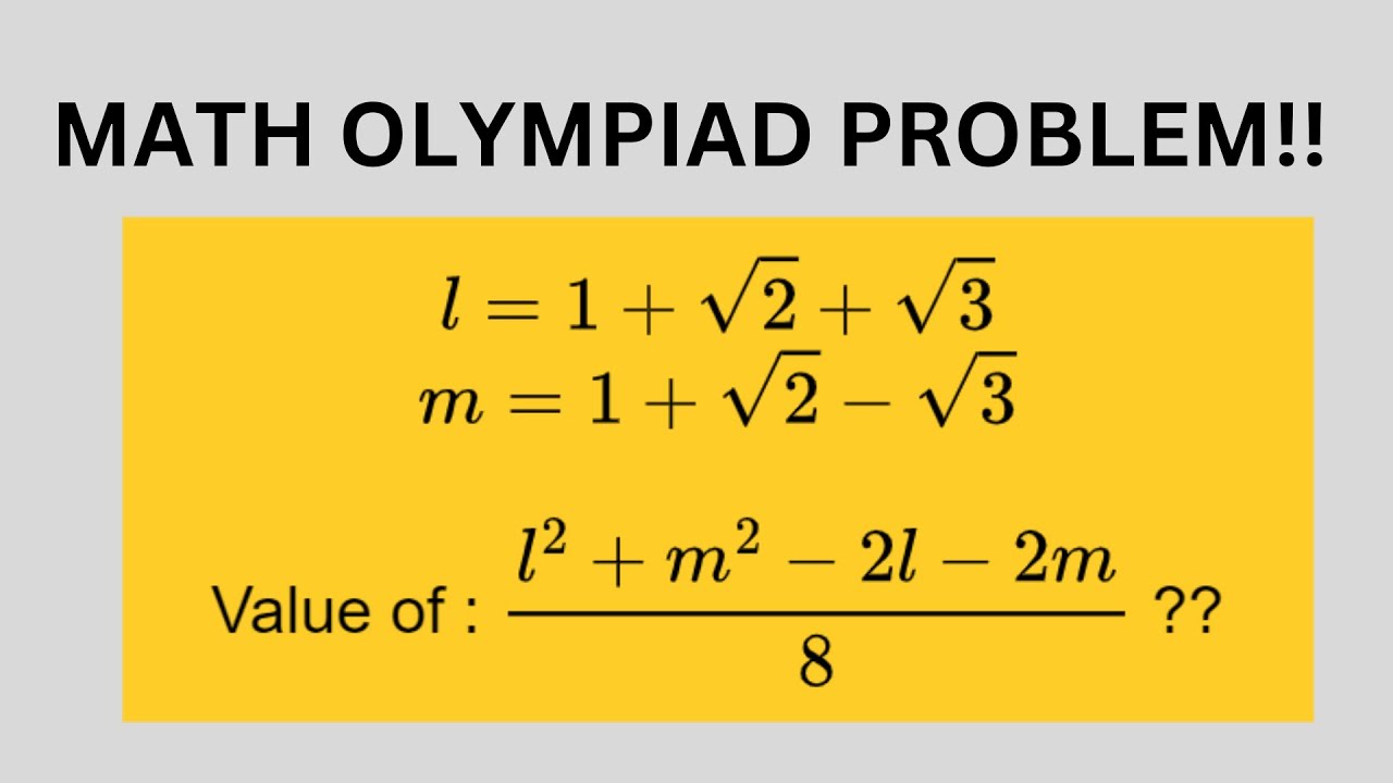 The Value Of The Expression Is Find Value of expression | A Math Olympiad Question ! Algebra - YouTube