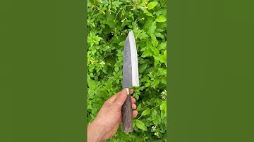 Tôi làm con dao phi lê cá bằng thép vòng bi xe lửa sắc nét đáng kinh ngạc