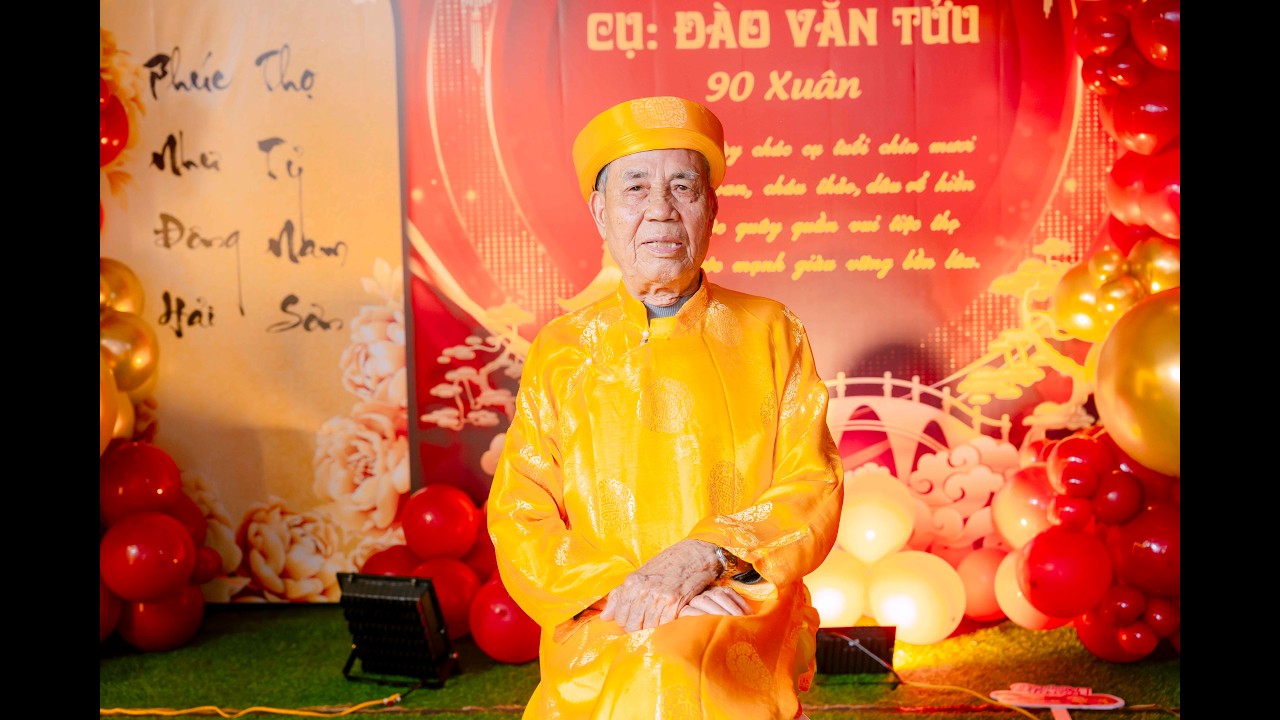LỄ MỪNG THỌ CỤ ÔNG ĐÀO VĂN TỬU 90 XUÂN 2026