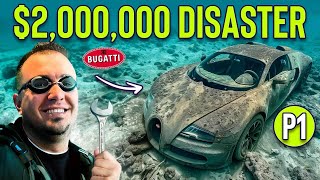 Rebuilding The Flooded Bugatti Veyron | PART 1
