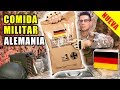 Probando NUEVA COMIDA MILITAR de ALEMANIA 24 Horas | Ración MRE Alemana Menú 1