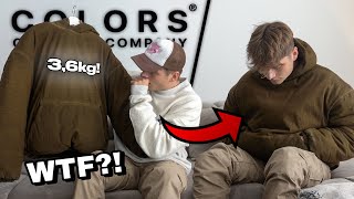 WTF?! DER 3.6KG HOODIE..😳 Colors Clothing Company Unboxing📦 | Jan