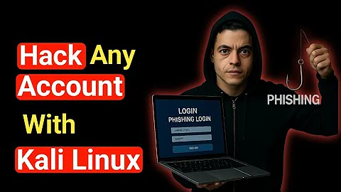 How Hackers Hack Any Account Using Phishing in Kali Linux (Step-by-Step Ethical Hacking 2025)