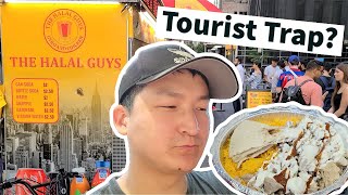 NYC's BIGGEST TOURIST TRAP? Halal Guys Cart Review