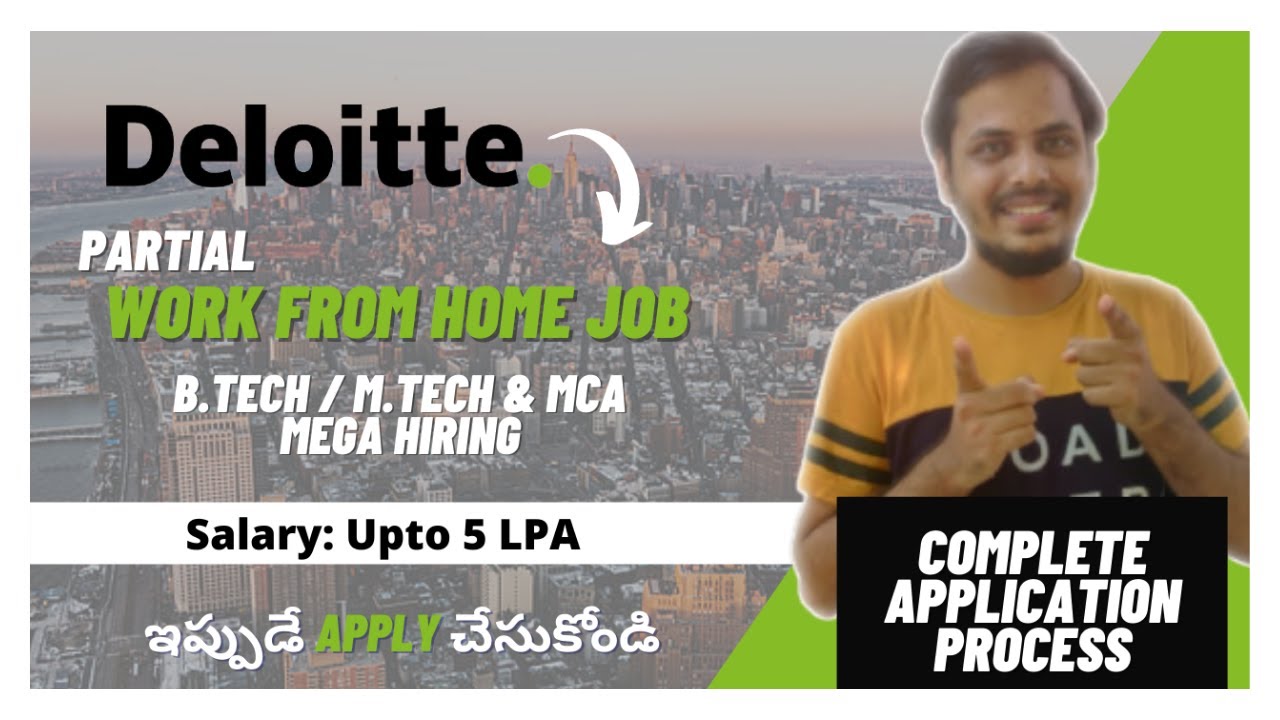 Deloitte Off Campus Drive in 2021 || Deloitte BULK Hiring || Fortune Vault