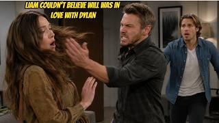 Liam couldn't believe Will was in love with Dylan, the girl Liam had once slept with B&B Spoilers