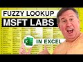 Fuzzy Lookup in Excel from Microsoft Labs - Episode 2271