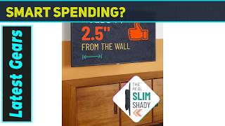 ECHOGEAR Tilting TV Wall Mount Best Low Profile 15° Tilt Glare Free TV Bracket 32–70 Inch