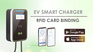 [EV SMART CHARGER] How to binding RFID Card#evcharger #evolution #evcharging
