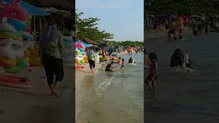Download Lagu PANTAI PASIR PUTIH BANDENGAN (3) #bermain #tepian #pantai #wisatakeluarga MP3