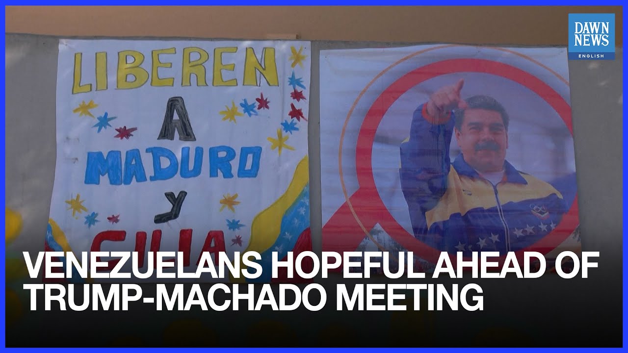 Venezuelans Hopeful as Trump, Machado Prepare for White House Meeting | US News | Latin America