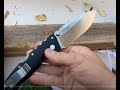 Cold Steel AD-10 Battoning and Cutting Seasoned Pine. Testing Lock and Sharpness. Impressed.