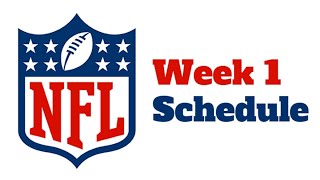 Week 1 NFL Predictions