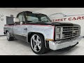 1987 Chevrolet R10, 5.7 V8, auto, all power truck, 4/6 CPP drop, 20” Chrome Ridler wheels, SOLD