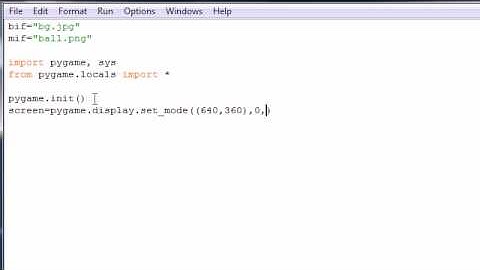 Game Development Tutorial - 2 - Basic Pygame Program