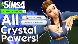 ALL 27 CRYSTAL POWERS in The Sims 4 Crystal Creations screenshot 4