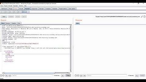 Exploiting XXE to perform SSRF attacks (General Entities)