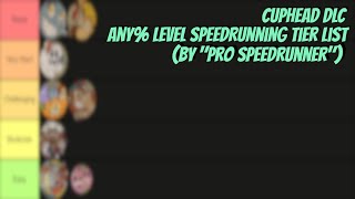 Cuphead DLC Boss Tierlist (Ranked by World Record Holder)