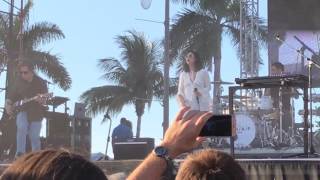 Rolling Waves by The Naked & Famous @ SunFest 2017 in West Palm Beach, FL