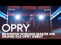 Brandon Wisham Makes His Grand Ole Opry Debut