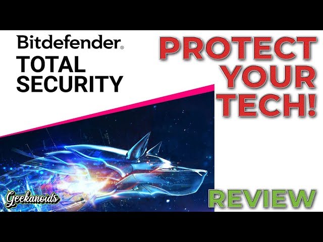 Bitdefender Total Security 2020 Review 