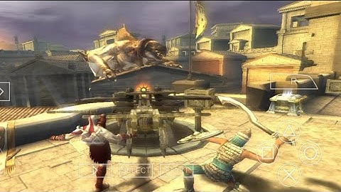 God of War chains of Olympus | gameplay walkthrough part 3 | Red Chilli | PSP emulator android