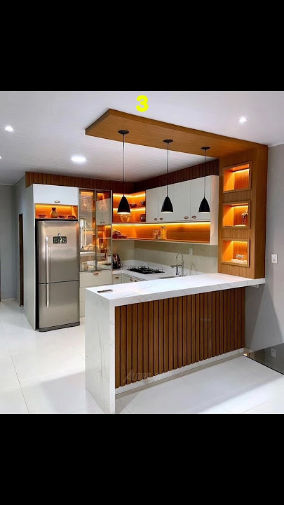 PILIH DAPUR MODEL MINI BAR YANG KALIAN SUKA. #shorts #trickshorts #dapur #youtubeshorts #fyp