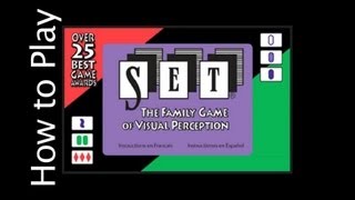 How to Play: SET