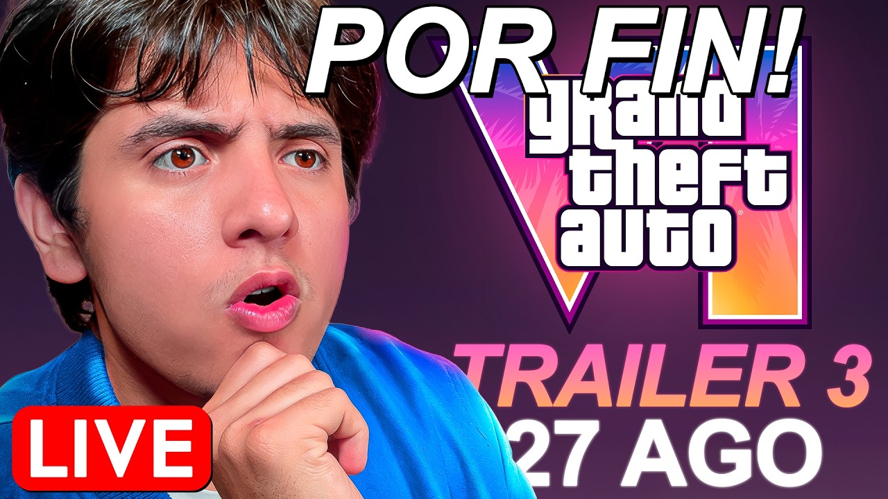¡TENEMOS FECHA DEL TRAILER 3 DE GTA 6! Vuelve el Hype! (en Directo)