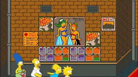The Simpsons 4 Player Co op Pt 1