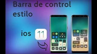 Barra de control estilo ios 11!!!! con( Control Center Control OS11 ) screenshot 5