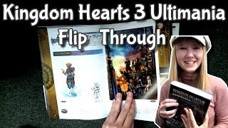 Kingdom Hearts 3 Ultimania Flip Through!