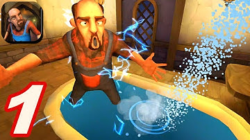 Scary Neighbor 3D - Levels 1-8 | Gameplay Walkthrough Part 1 | Android Gameplay HD