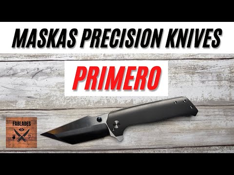 Maskas Primero Custom Pocketknife. Fablades Full Review