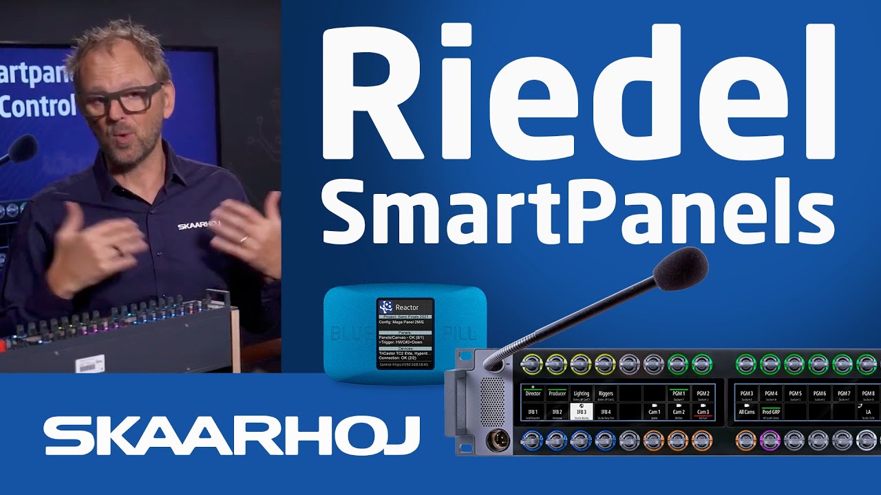 Riedel SmartPanels Meet SKAARHOJ