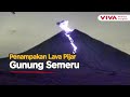 Semeru Bergejolak! Guguran Lava Pijar Mengarah ke Curah Kobokan