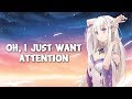 Nightcore - Attention (Female Perspective)