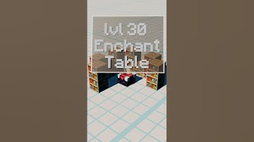 lvl 30 Enchantment Table #minecraft #minecraftbuilding #minecraftasmr #minecraftguide