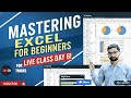Excel for Beginners LIVE Class: 6 Day / Start Learning Now!