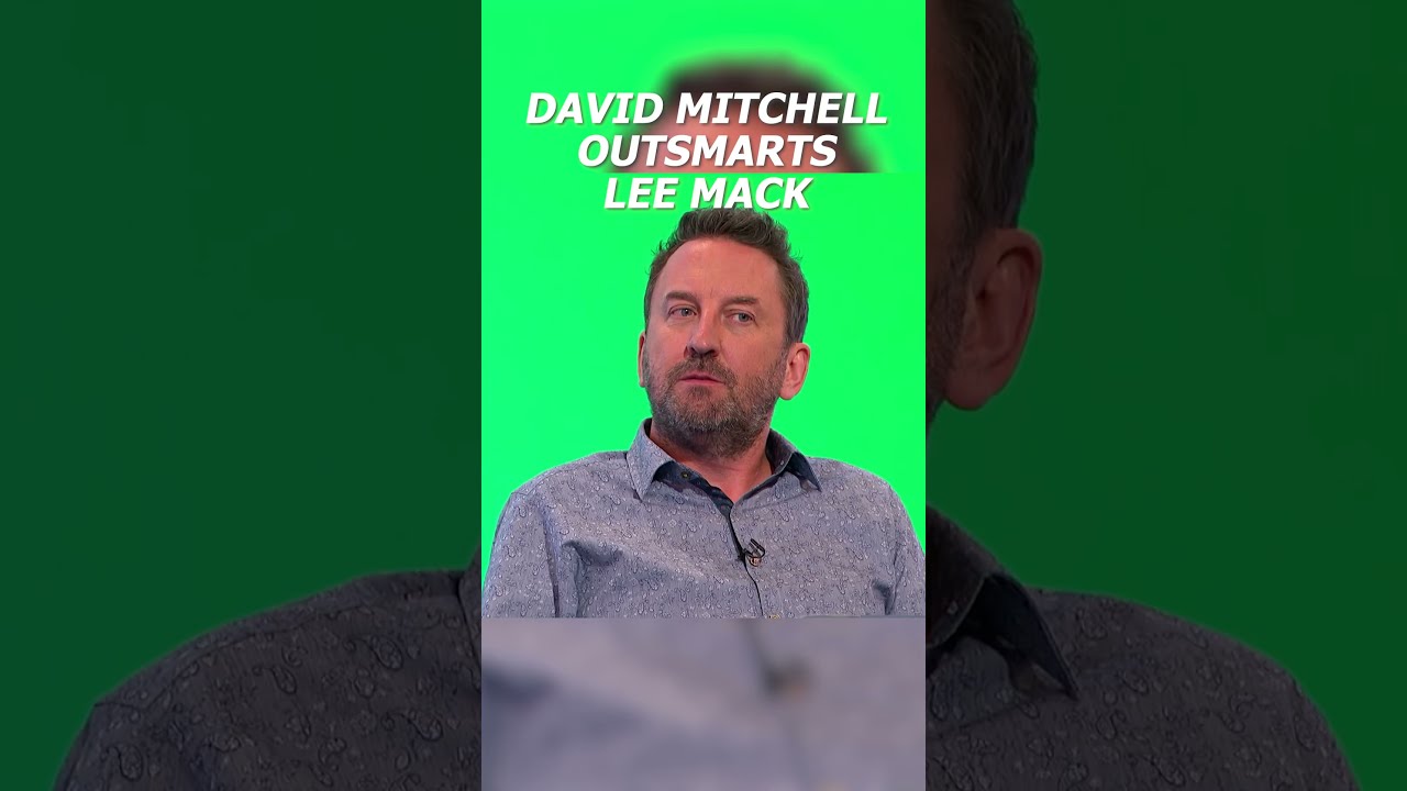 David Mitchell Outsmarts Lee Mack 💡 | #Shorts | Would I Lie To You? | Banijay Comedy